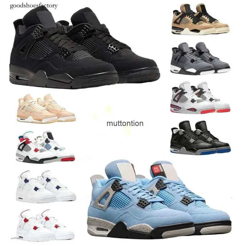 4 Basketball 2024 Schuhe University Blue Tech Sail White Cement Pure