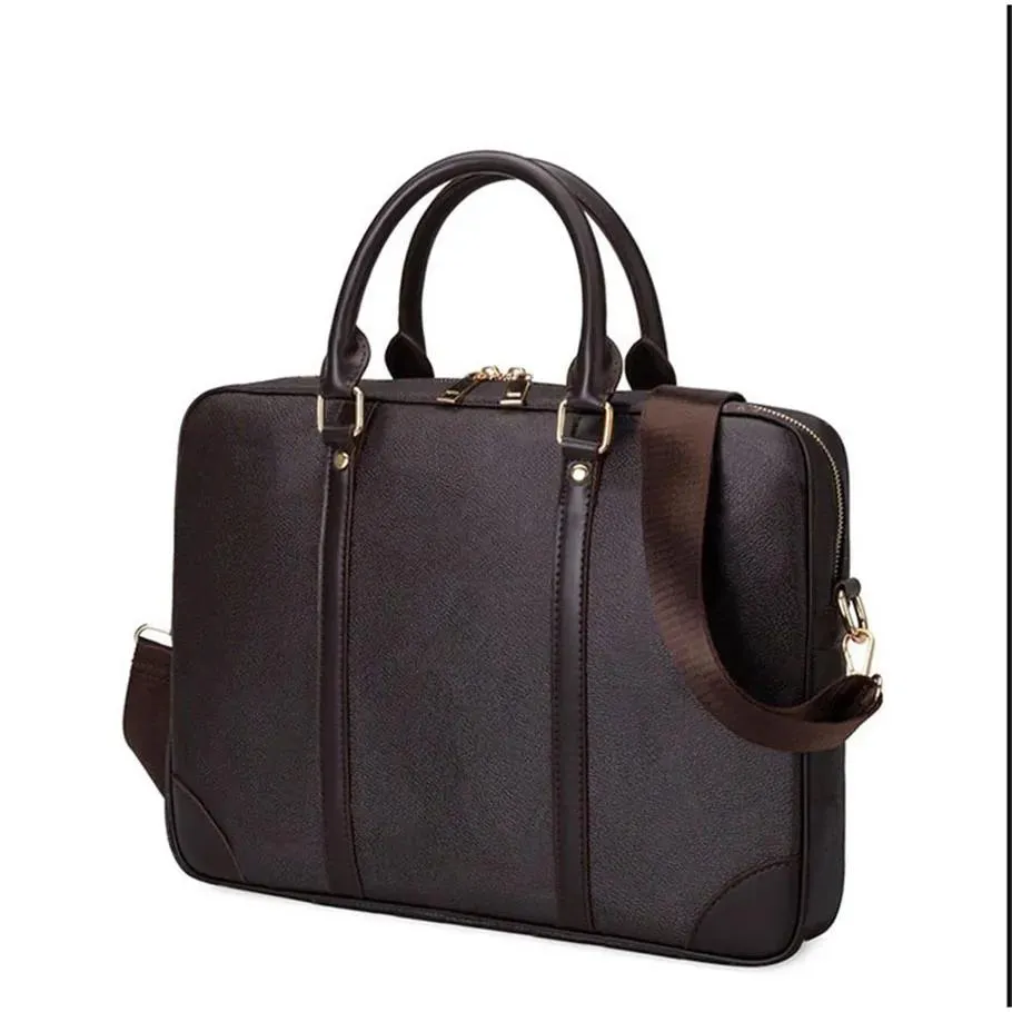 Портфазы 4 цвета роскошные портфель простые мужские портфель Денди Слим кожаный портфель твердый крупный деловой мешок для ноутбука сумка для мессенджера