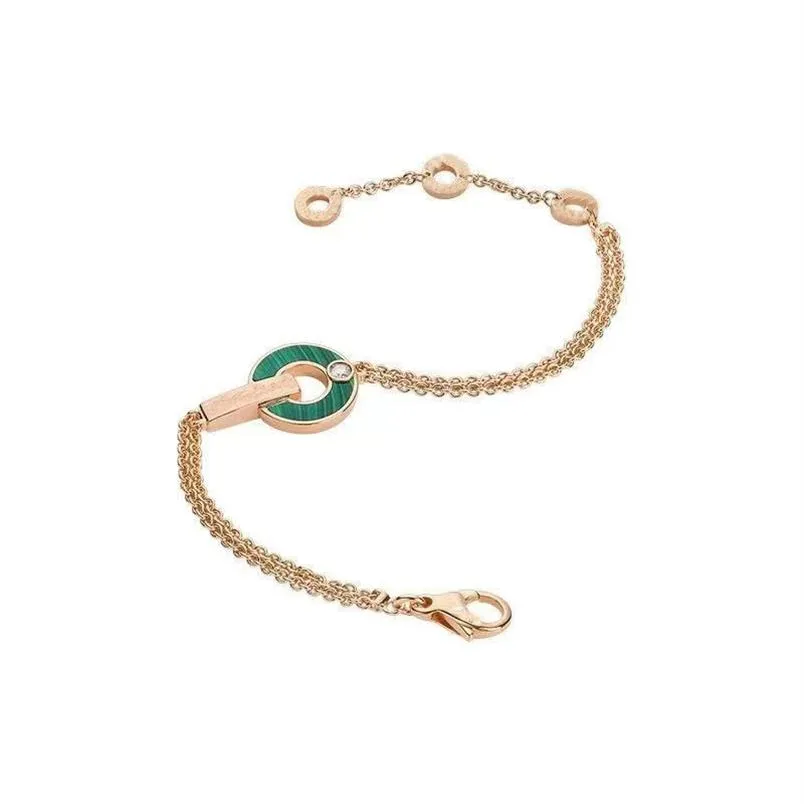 Bracelets de luxe en diamant unique pour femmes, disque de charme, pièce de monnaie en cuivre, bracelet réglable avec emballage exquis, boîte cadeau 327D