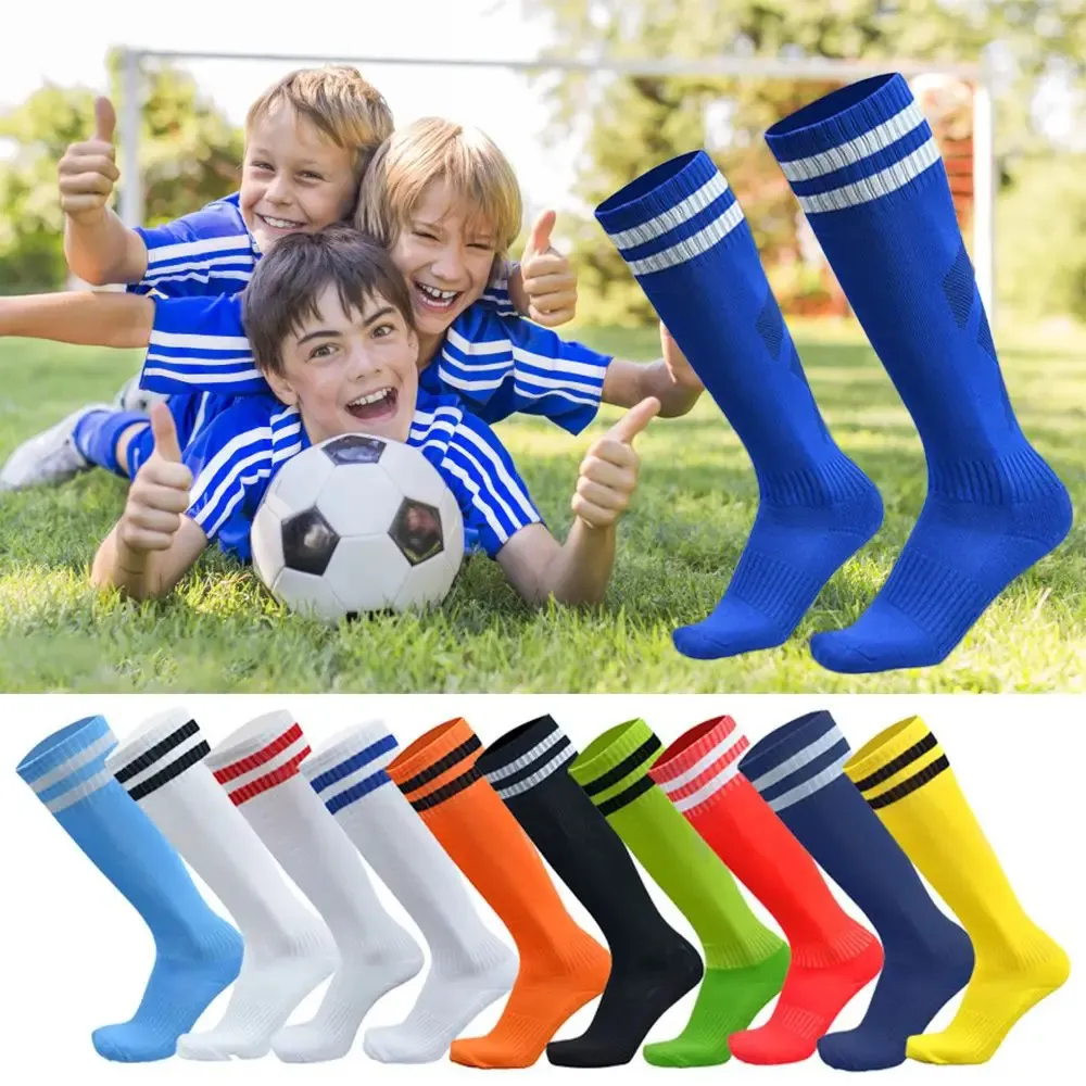 1 Paar Sport-Fußballsocken, rutschfest, für Kinder, Outdoor, Laufen, Fitness, 231226