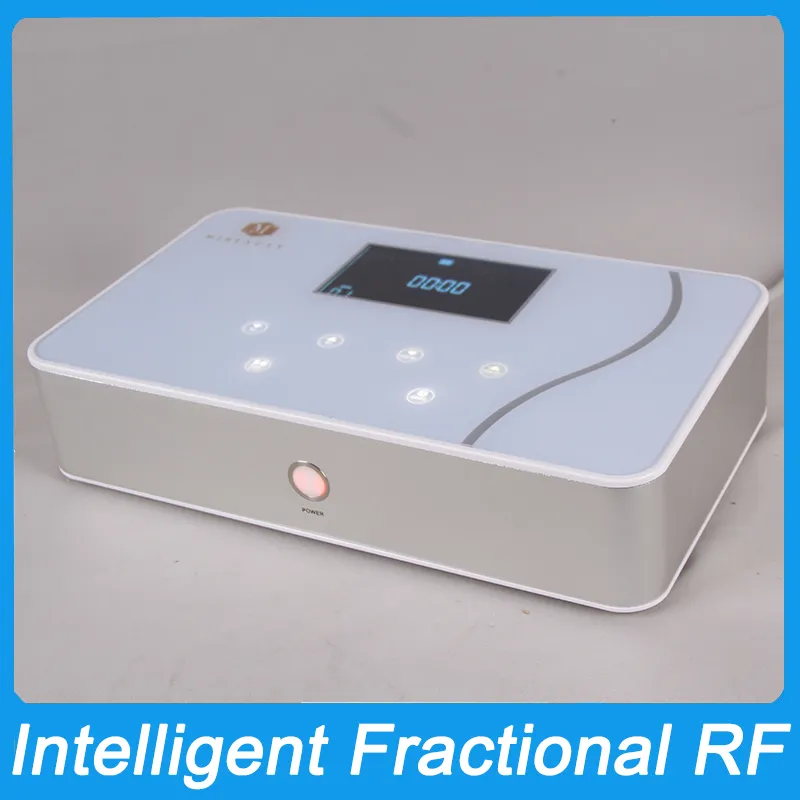 Macchina portatile per bellezza frazionata intelligente a matrice di punti TR100 Uso domestico Radiofrequenza Rafforzamento della pelle Modellamento del corpo Lifting del viso Rimozione delle rughe degli occhi Anti invecchiamento