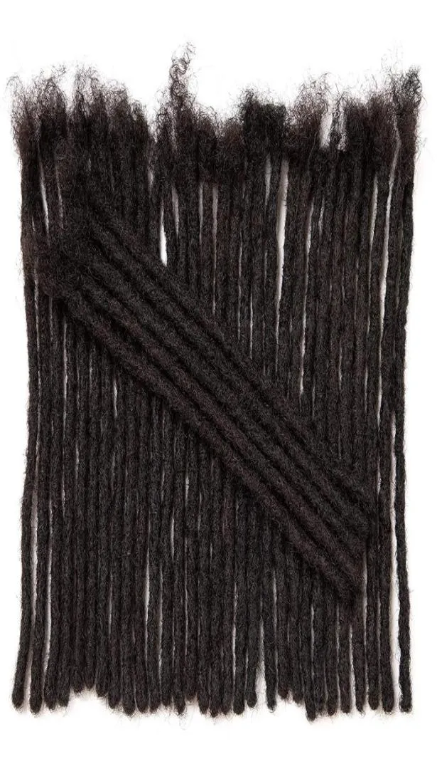 LuxNovolex DreadLock Human Hair 30 Strands 06 cm径幅