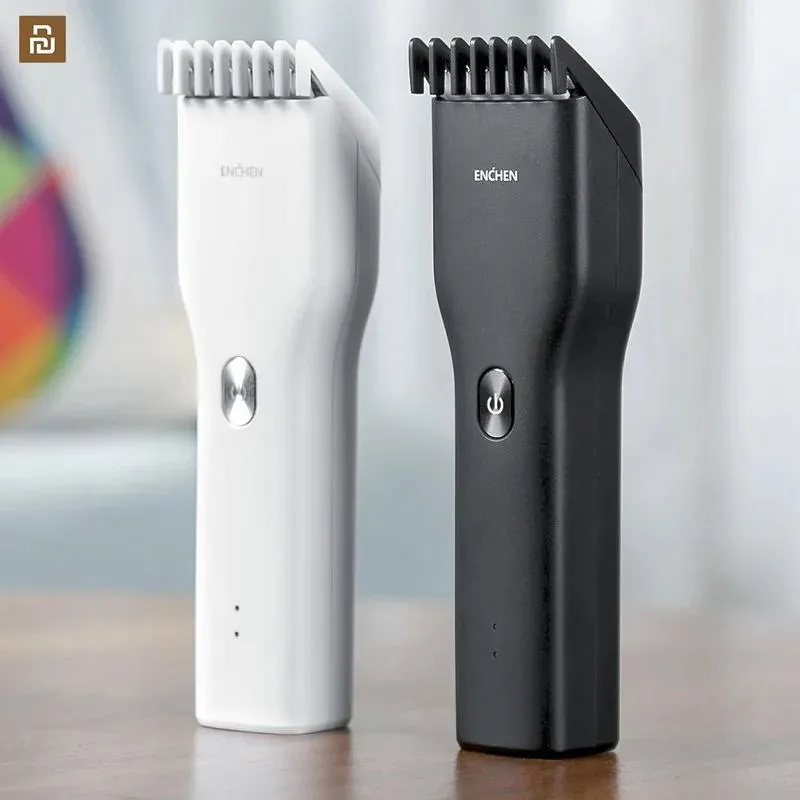 Trimmer YouPin Enchen Hair Clippers USB Electric Trimmers för män Vuxna barnen trådlös professionell barberare Clipper Hair Cutter Hine