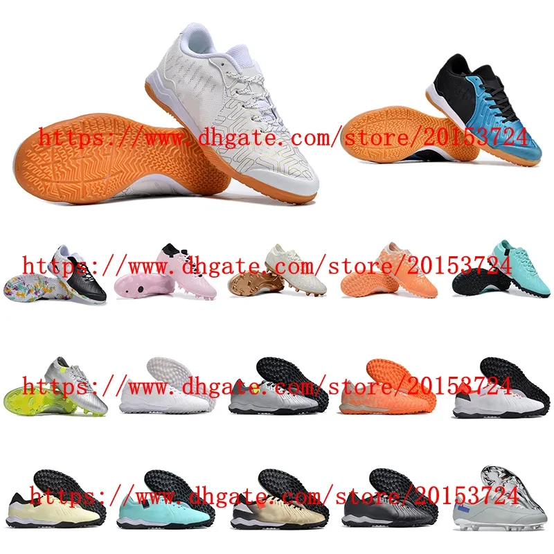 Nouveau Chaussures de Football pour hommes, baskets de Sport à crampons 10 Elite FG TF IC, pour