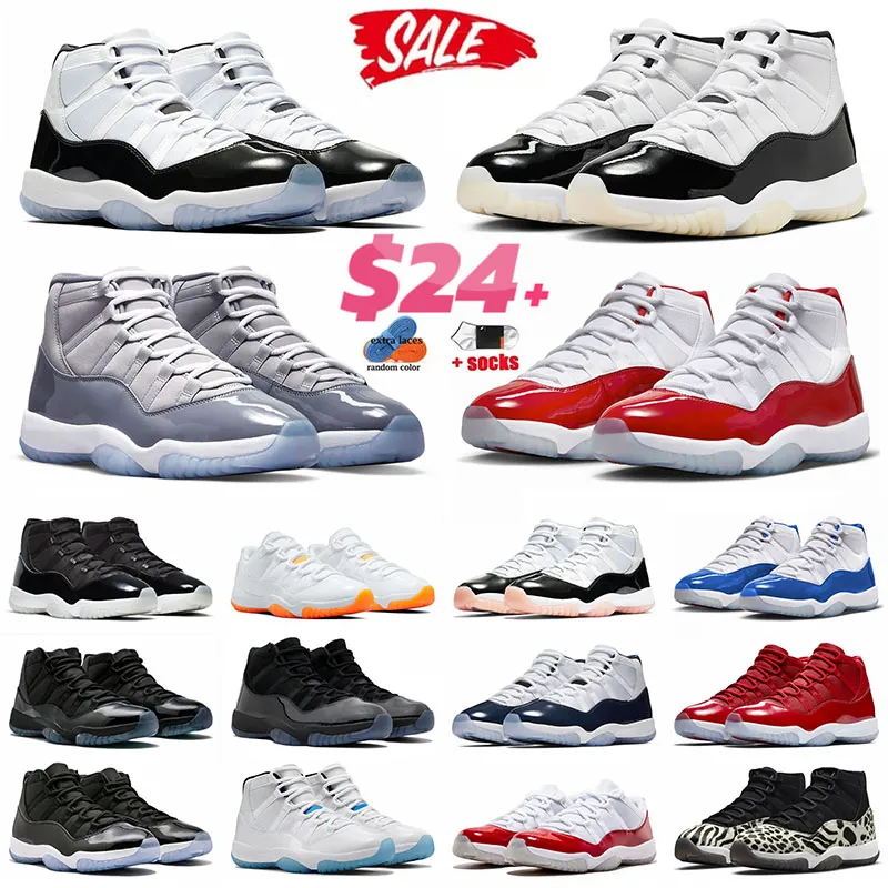 2024 Cherry 11 High 11s Basketballschuhe Männer Sport Sneaker