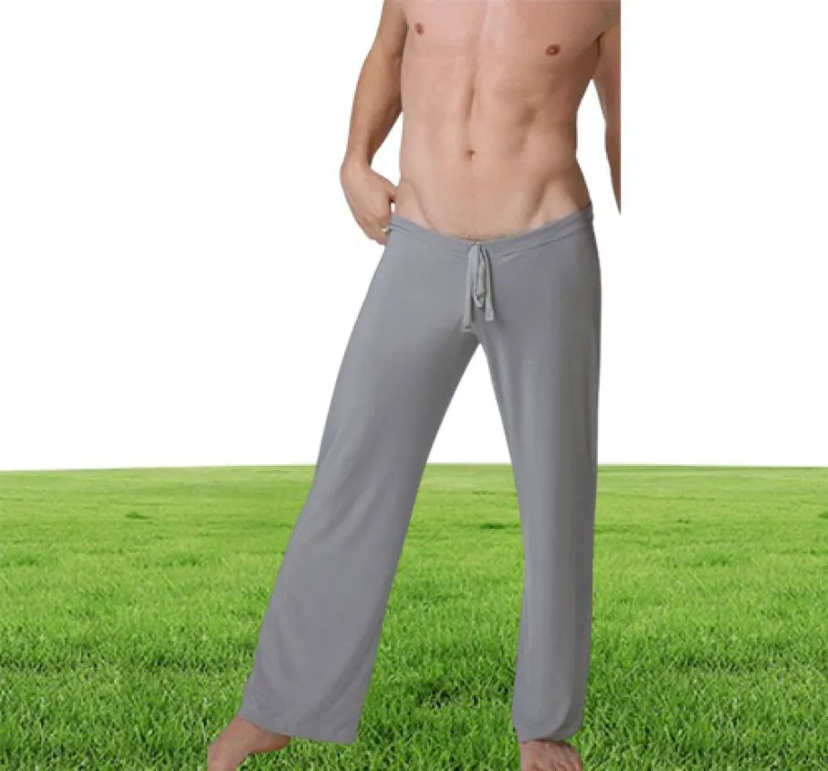 Весь качественный бренд n2n брюки 1pcs лоты йога брюки Men39s пижама брюки повседневная доля пижамы пижама.