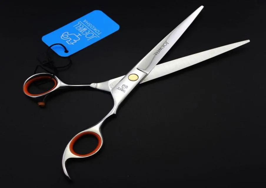 Najwyższej jakości nożyczki do włosów JoeWell 6570 cali przerzedzenie stali nierdzewnej Cuting fryzjer Profesjonalne nożyczki 4432707
