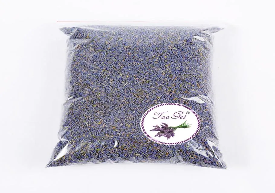 Brotos de lavanda perfumados Flores secas orgânicas inteiras Ultra Blue Grade 1 Pound5109192