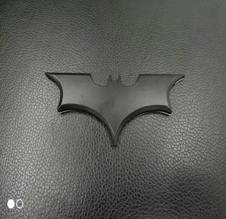 1 stks Auto styling 3D Cool Metal Bat Auto Logo Auto Stickers Metalen Batman Badge Emblem Staart Decal Motorfiets Voertuigen Auto Accessoires5697256