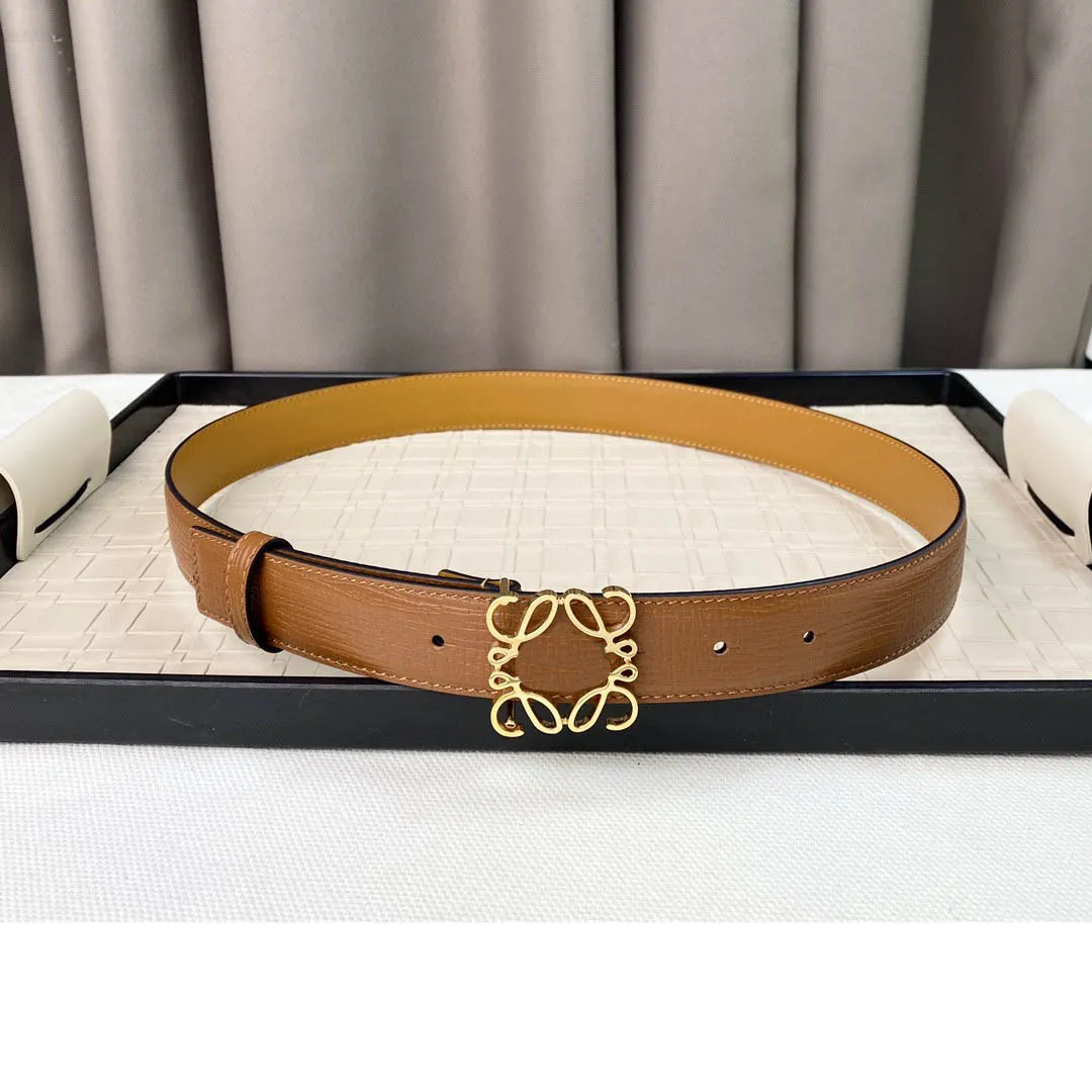 Fashion Classic Women Men Designer Belts Damesheren Echt lederen Casual Letter Smooth Buckle Luxe riem tailleband breedte 3,0 cm met doos