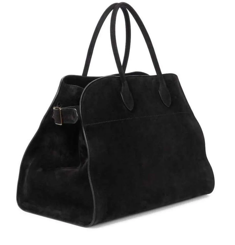 Designer väskor läder margaux handväska pendlare väska ko läder tote rese axel ljus lyxklassisk tote raden premium touch t23