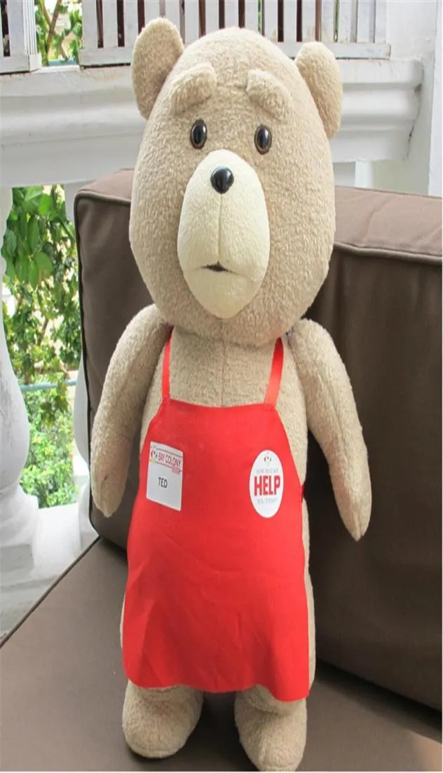 Büyük Boy Ted The Bear Dolundu Peluş Bebek Ayı Oyuncakları 18 Tepe 45cm Yüksek Kalite4872338