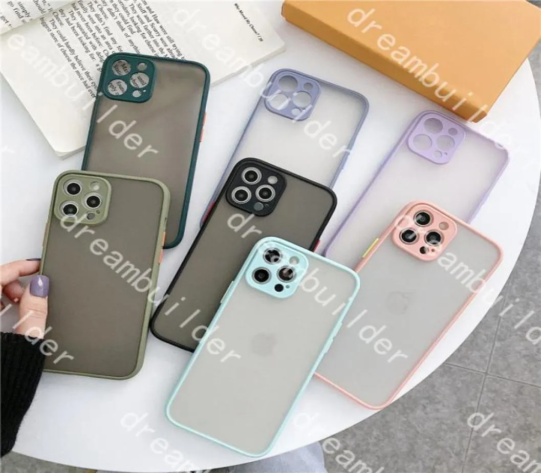 L Luksusowe projektanty Fashion Połączenia telefoniczne dla iPhone 14 Pro Max 13 14 Plus 12 11PROMAX X XS XSMAX XR Clear Hard Case Odporny na wstrząsy TRANSP5235151