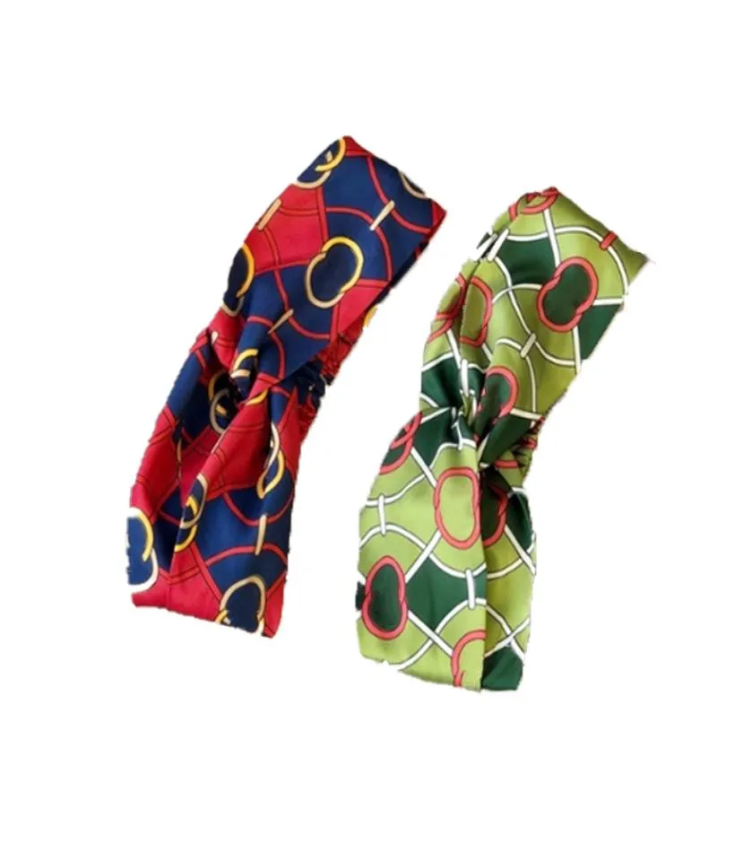 Fasce di seta moda Bandana sportiva Fascia per fragole per le donne Fiori Hai Accessori Sciarpa turbante Regali primavera estate Yoga 6823513