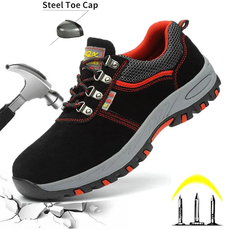 DHgate Amawei Indestructible Safety Shoes For Men Construction Womens Steel Toe Work Boots Breathable Lightweight Size 3746 231225 Shoes Accessories