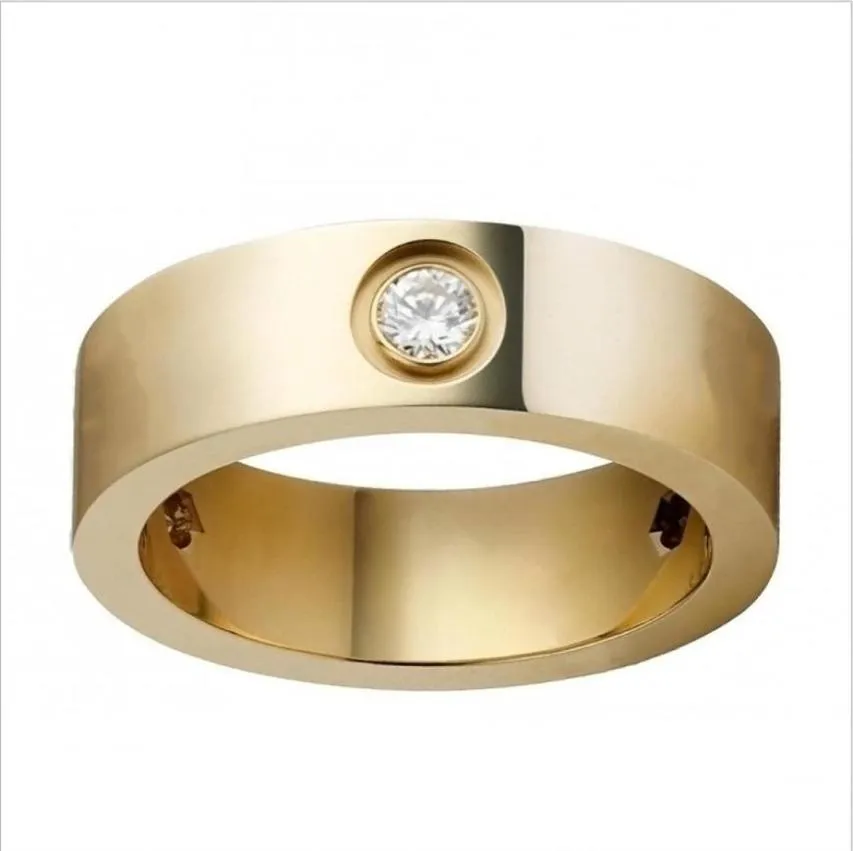 2021 Screw Love Ring Womens homens anéis clássicos de luxo jóias de titânio aço prata rosa ouro Valentines Engagement Presente 3321158