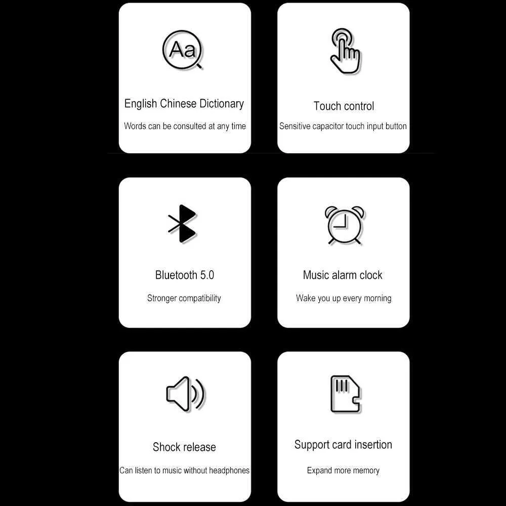 Reproductores MP3 MP4 A20 MP3 MP4 MP5 Reproductor De Música Bluetooth 5