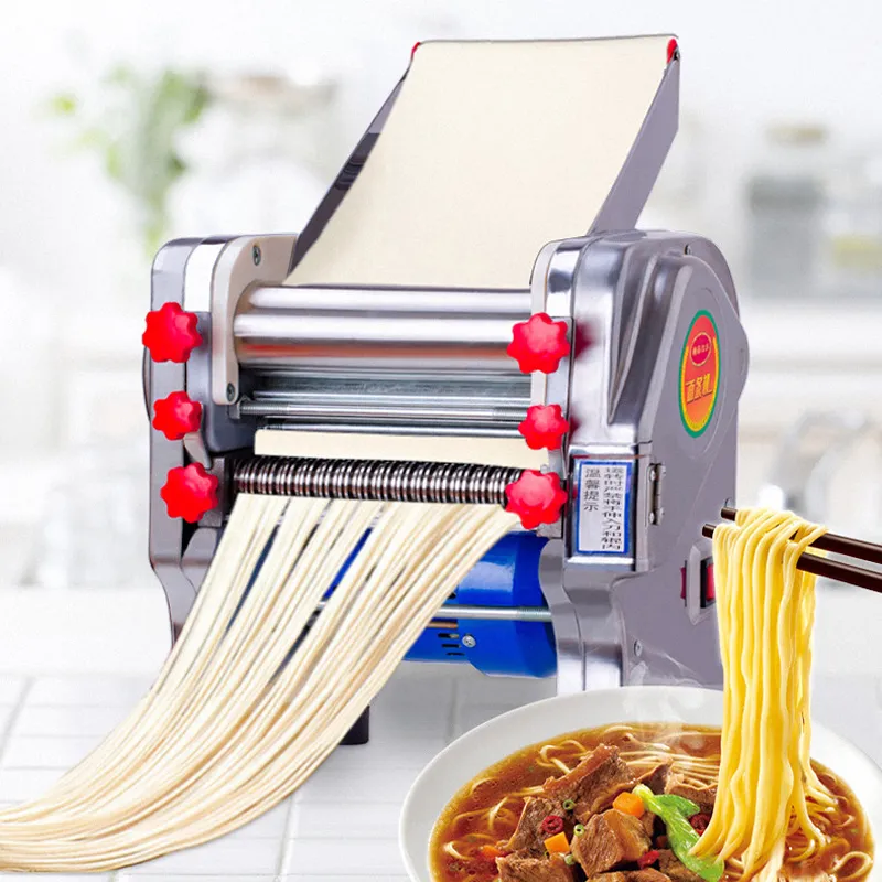 Electric Noodles Machine Automatic Stainless Steel Multi Dumpling Skin Dough Pressing Machine