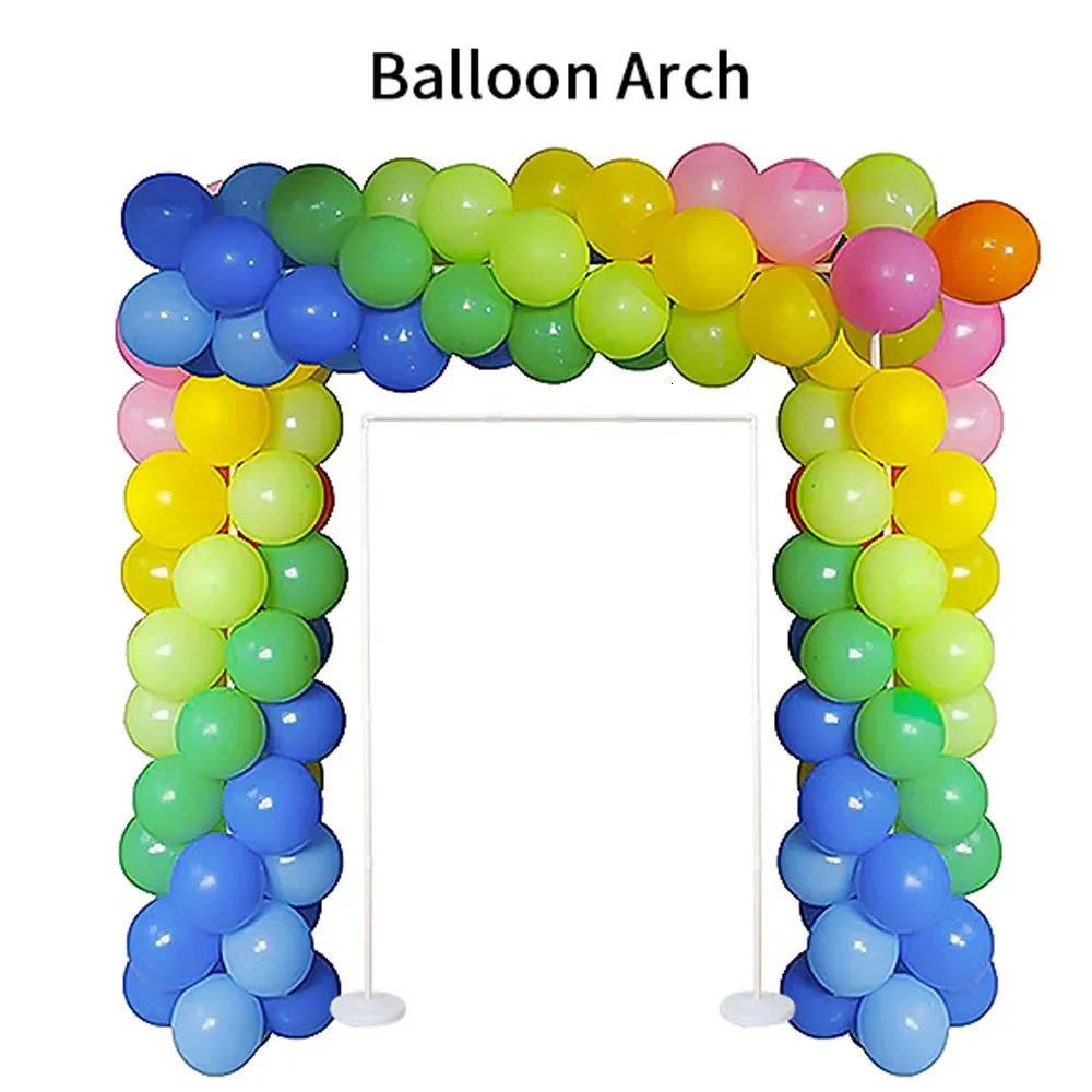 Grand kit d'arc de ballons avec support d'accessoires de Base, fournitures de décoration de fête d'anniversaire de mariage, de noël, 231227