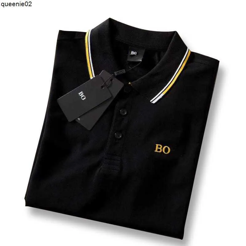 Nouveaux polos à manches courtes sur le marché Polos pour hommes Polos pour hommes Polos de luxe pour hommes Vêtements à manches courtes Mode Chemise d'été décontractée Les couleurs noires sont de taille