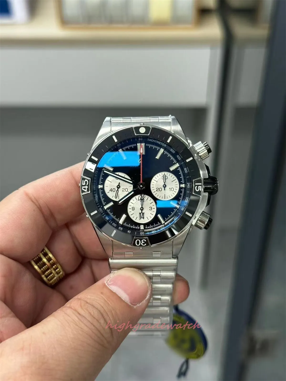 Chronographe mécanique hot sale