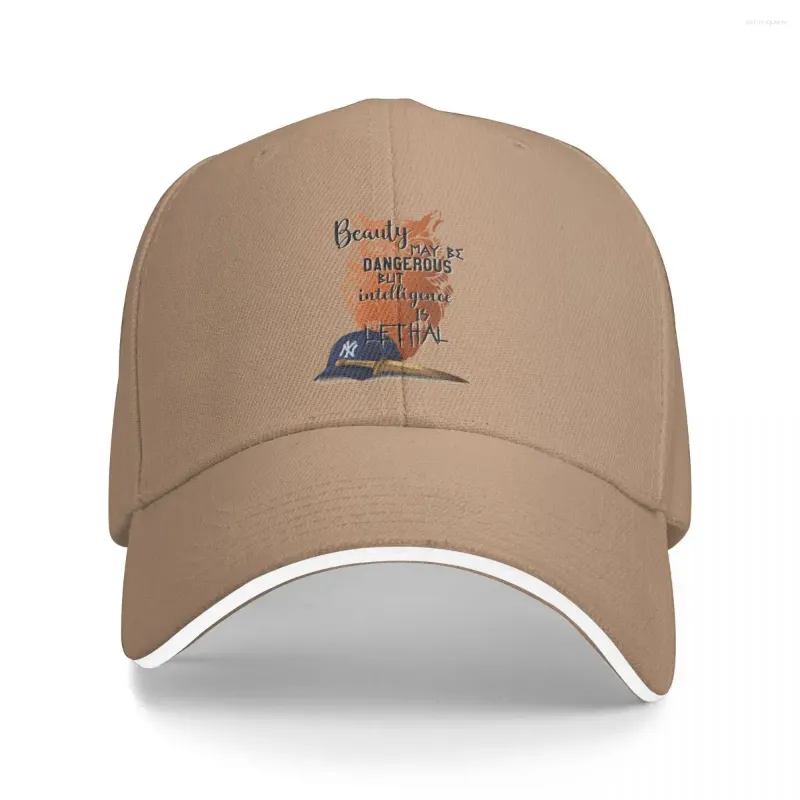 Ball Caps Intelligence Is Lethal - Percy Jackson Quotes Baseball Cap Sun Hat Man For The Girl Men'S