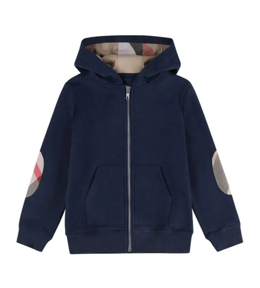 Lente Herfst Baby Jongens Jassen Kinderen Katoenen Ritsjassen Mode Capuchon Jongen Uitloper Kind Casual Vest Jas 2-7 Jaar2074109