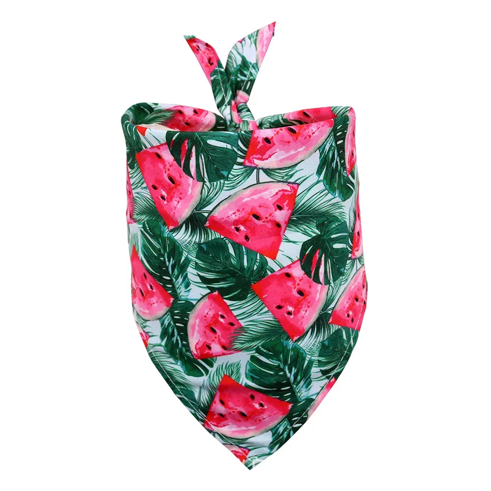 Other Dog Supplies Bandana Scarf Triangar Bibs Pet Summer Flamingo Fruit Hawaii For Small M Gelatocakeshop Dhdfh