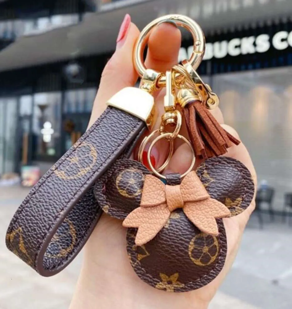 Designer Schlüsselanhänger Geldbörse Schlüsselanhänger Geldbörse Anhänger Auto Kette Charm Eimer Tasche Blume Mini Münzhalter Schlüsselanhänger Tasche Schmuck Geschenke Zubehör