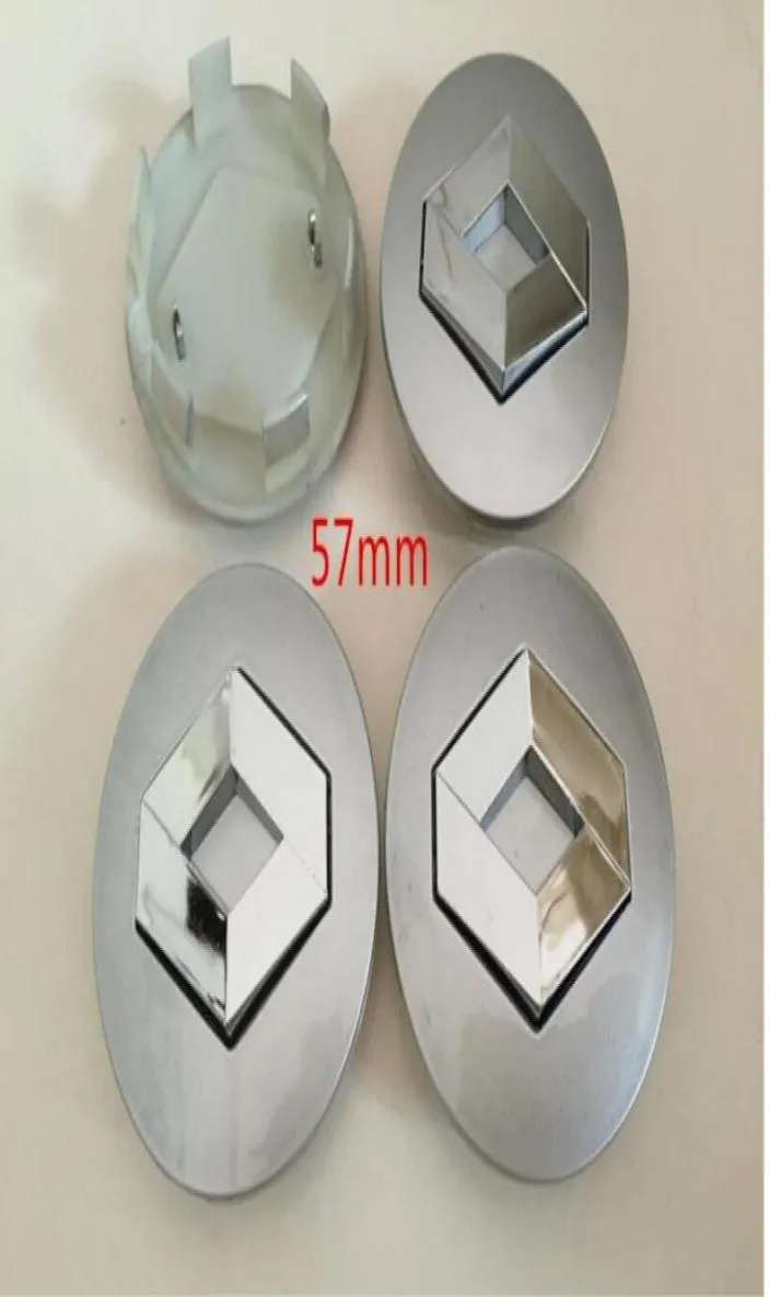 57mm Wheel Center Hub Caps Clio Megane Laguna Scenic wheel Badge covers Auto accessories3089244