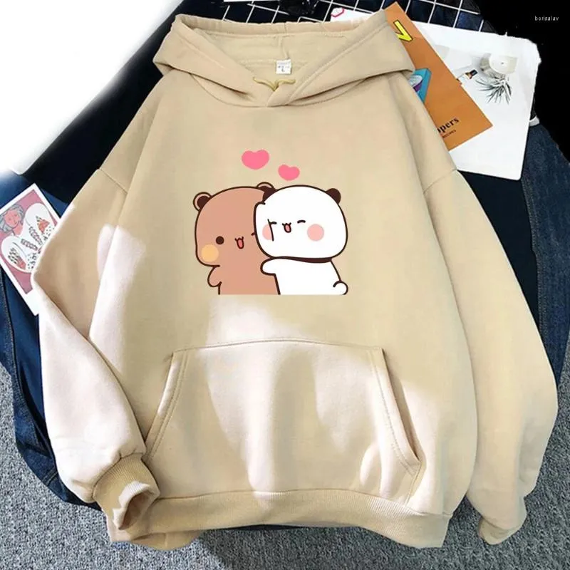 Sweats à capuche pour hommes Kawaii Cartoon Bubu Dudu imprimé hommes femme Streetwear sweat à capuche pulls Harajuku unisexe survêtements vêtements