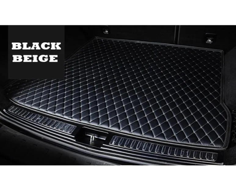 PU Leather Car Mat de troncal para Jaguar XF Fpace Epace Ipace Xtype XE XJ XK Accesorios de automóviles Auto Goods9639698