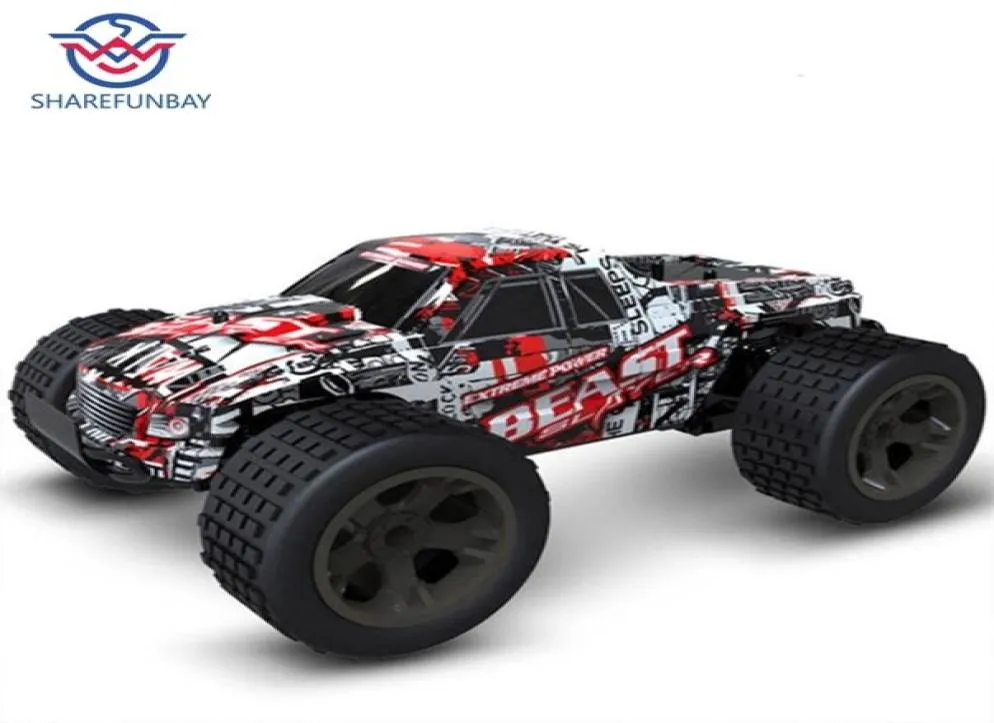 RC Car 24G 4CH Rock Radio S Drivy Buggy Offroad Trucks Sight Prędkość Model Offroad Pojazd WLToys Drift Toys 2201196334890