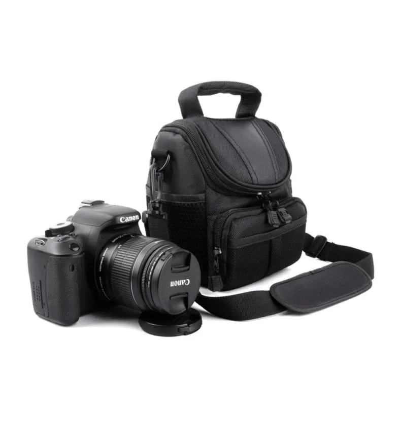 Soft Carrying Case Bag with Shoulder Strap Waterproof Digital Camera Storage Bags for Canon Nikon SLR DSLR 1000D 1100D 1200D7925167