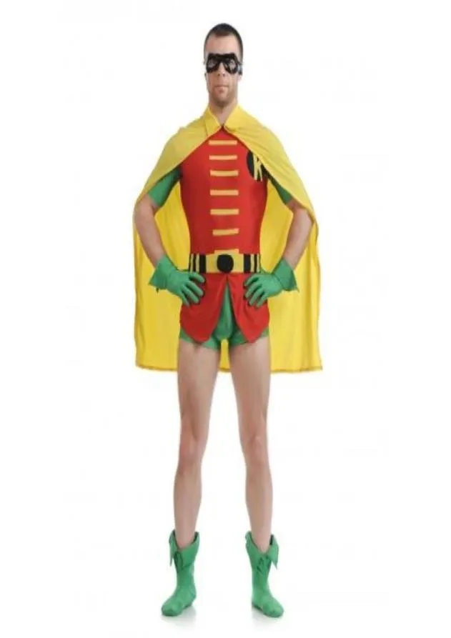 Robin Original Dick Grayson Robin Kostüm Halloween Cosplay Party Zentai Anzug74788344086065