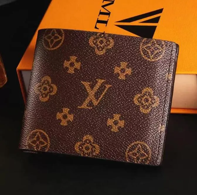 2023 Top Hoge kwaliteit ontwerpers portefeuilles kaarthouder geruite luxe heren portemonnee ontwerpers vrouwen portemonnee high-end met doos Portemonnee Crossbody Tas