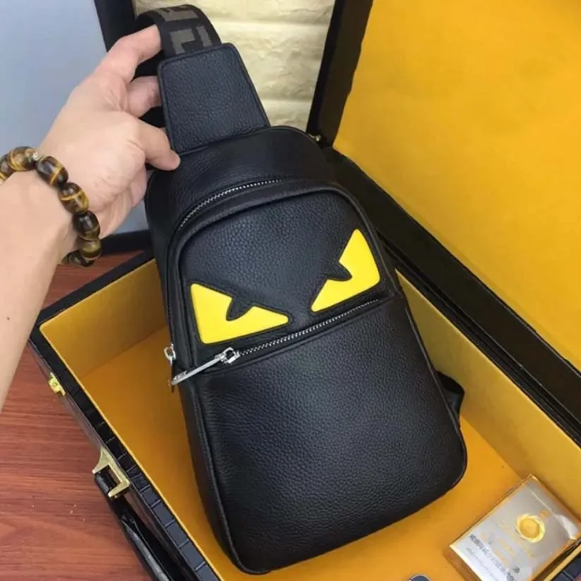 حقيبة مصممة للرجال الكلاسيكية خمر سلسلة الأكياس حزام محفظة حقيبة اليد كروس الجسم
