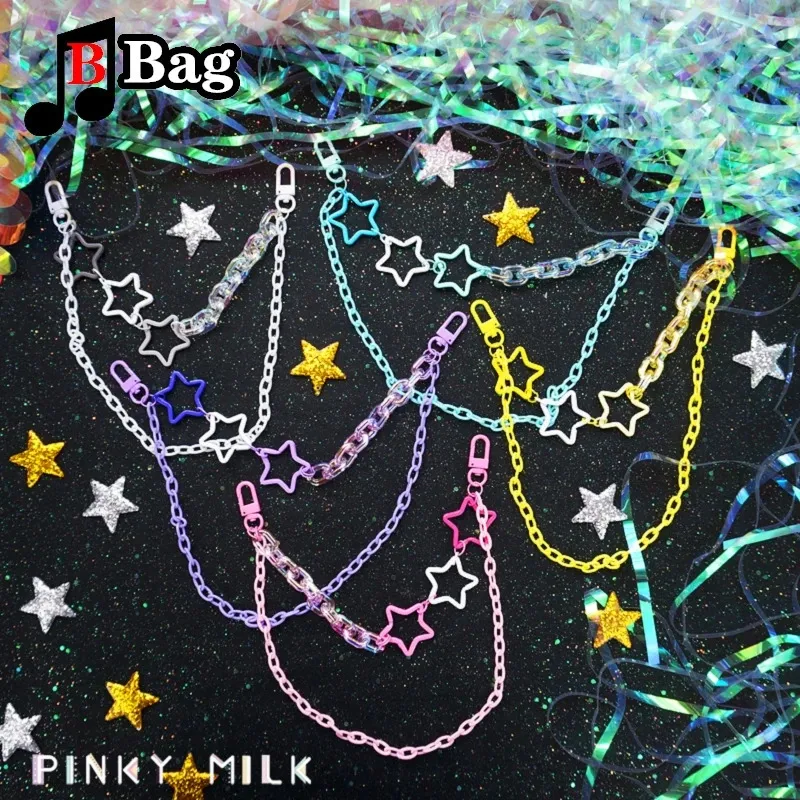 Acrylic DIY Bag Chains for Ita Bags Candy Colors Beautifying Bag Accessories