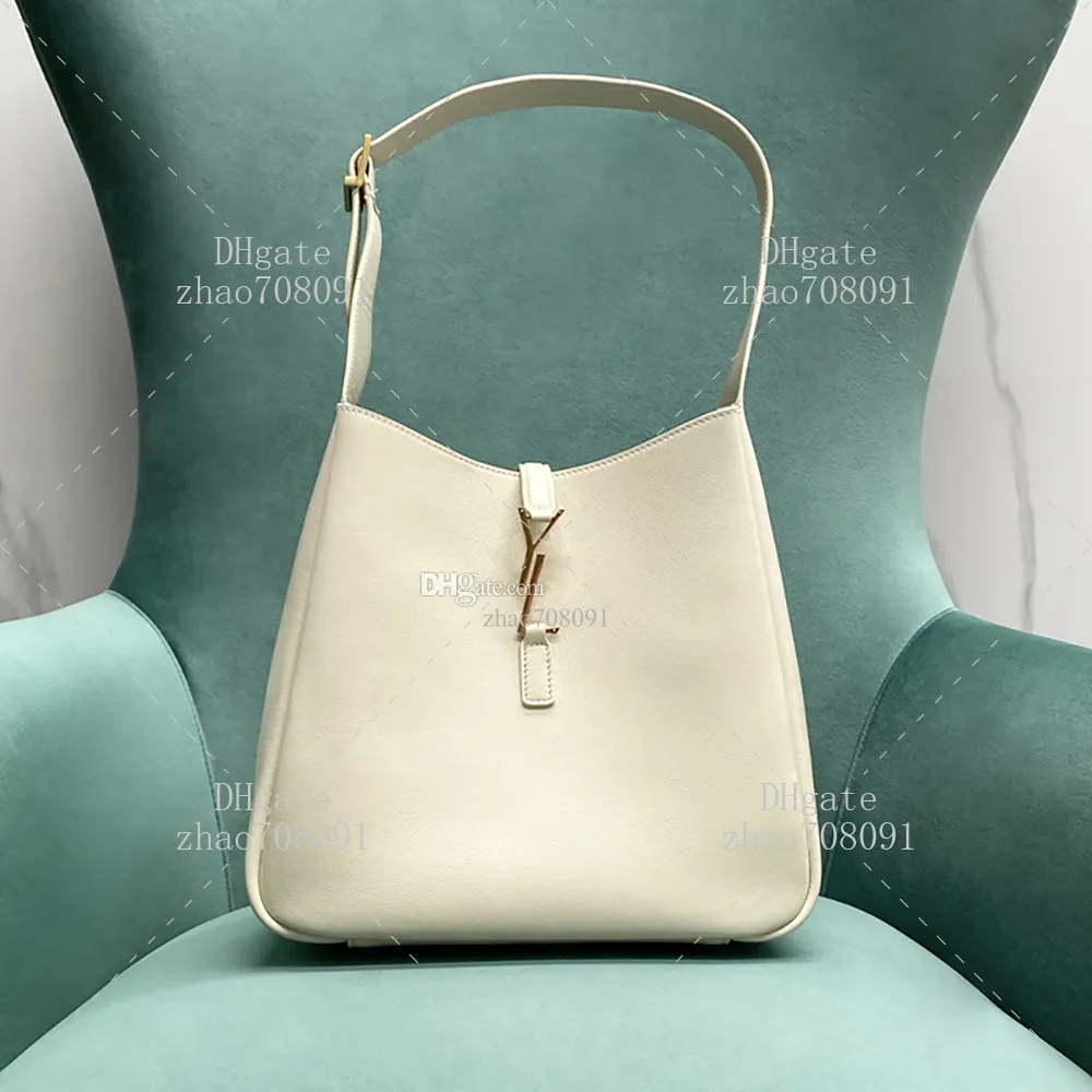 10A najwyższej jakości designerskie torba hobo 25 cm oryginalna skórzana torba do wiadra dama ramię portfel z pudełkiem Y097