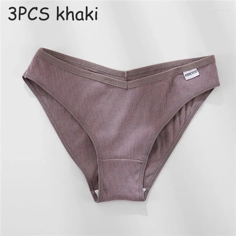 Womens Panties FINETOO Cotton Briefs Female Underpants V Waist Brief  Underwear Plus Size Pantys Lingerie M 4XL From 8,82 €