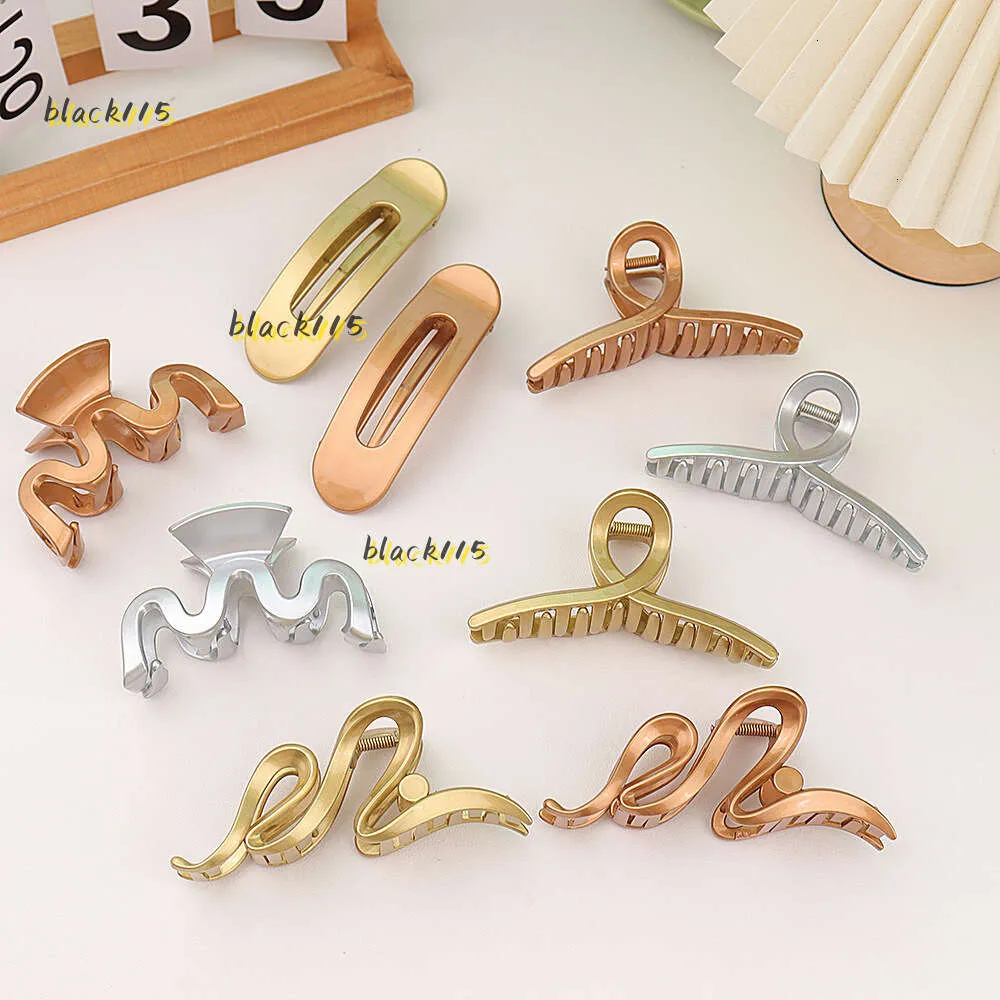 Hair Clips2024 Barrettes Hair Clips Barrettes Hair Claw Clips For Thick Hair Women Medium Banana Clips Hair Clips For Women Non-slip Vines Twining French Actress Head