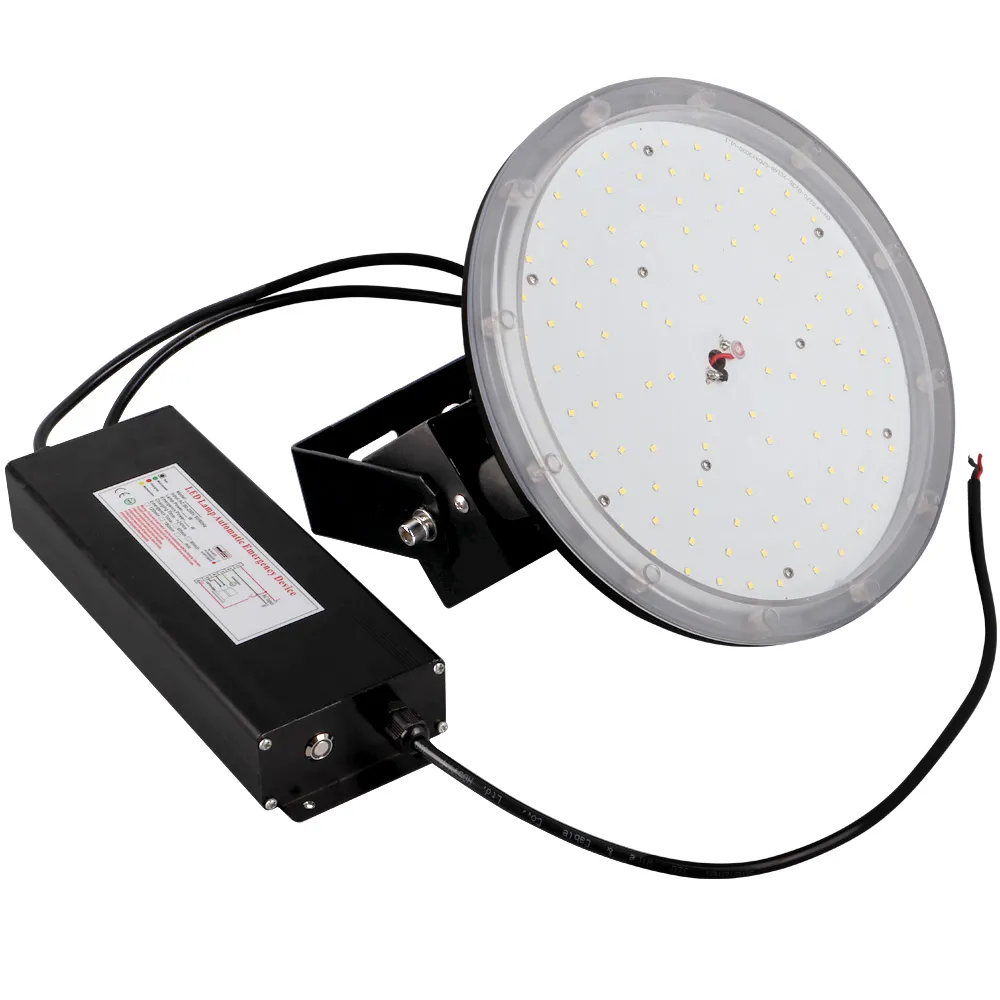 IP65 Driver de LED de emergência à prova d'água IP65 Tempo de backup de 90 minutos para LED High Bay Light