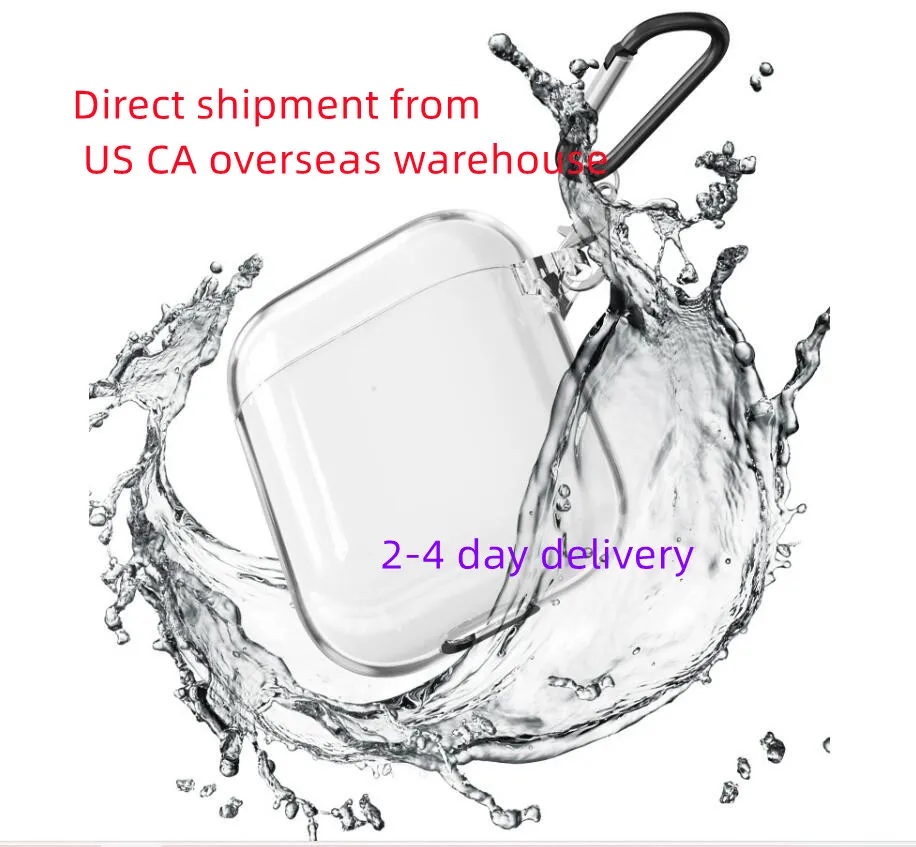 For Airpods pro 2 airpod 3 Headphone Accessories Solid Silicone Cute Protective Earphone Cover 2nd generation Wireless Charging Box Shockproof Case