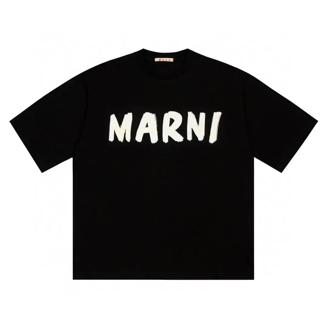 T-shirt da uomo firmata High Street Fashion T-shirt in cotone a maniche corte High Street traspirante per uomo e donna