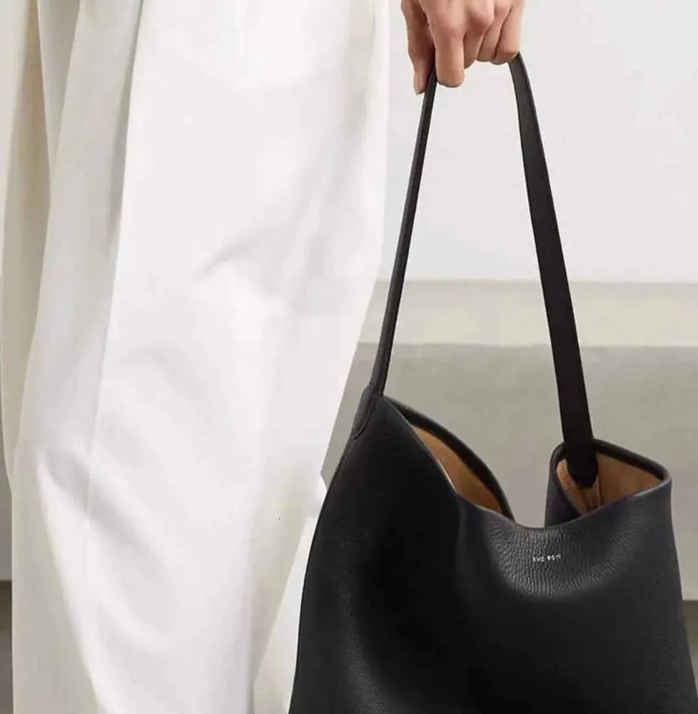 Дизайнерская кожаная сумка-тоут большой вместимости The row n/s Park Tote Bag в минималистском стиле на плечо TT42358