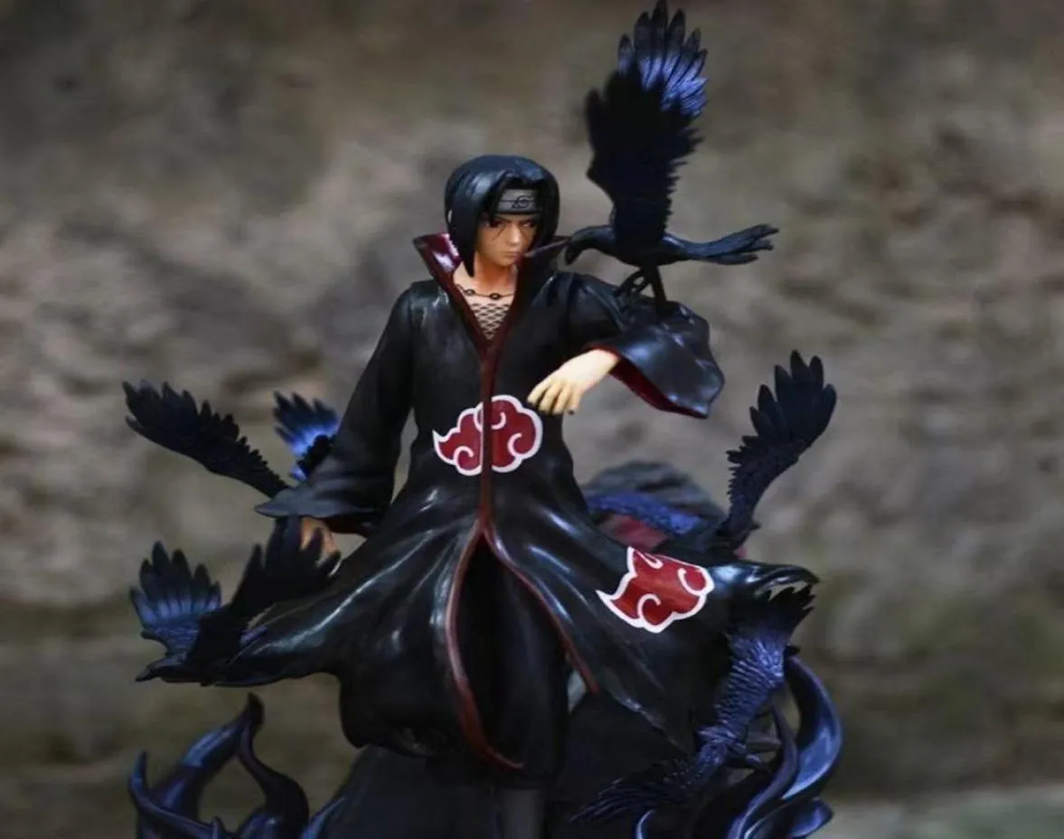 26cm GK Action Figure Shippuden Uchiha Itachi PVC Modèle d'anime Statue Collectible Toy Figma6480918