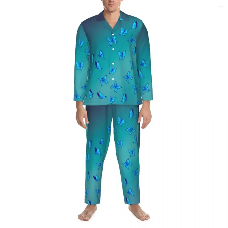 Pijama de borboleta encantada com roupas de sono masculina