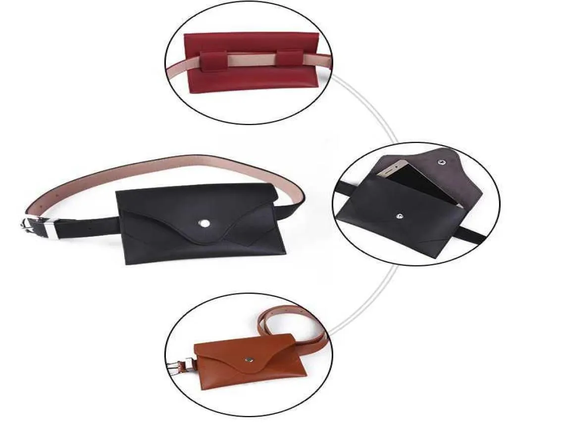 Mode taille ceinture en cuir sac à main tablette portefeuille multifonctionnel en plein air téléphone portable sac portefeuille d'argent polyvalent élégant dames P0835361893