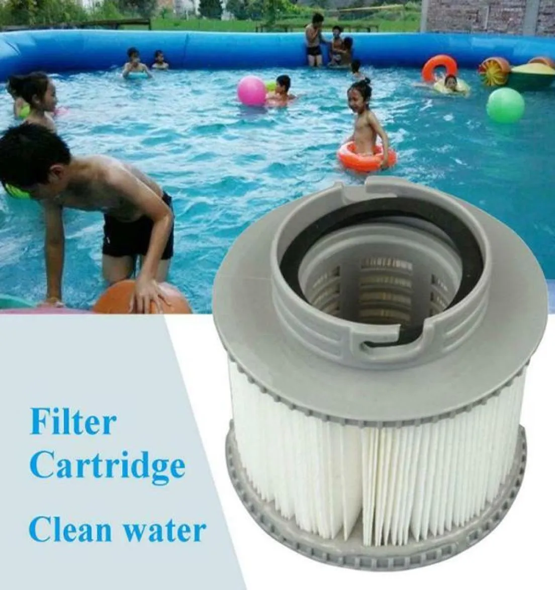 Newly 12 Pcs Filter Cartridges Strainer Replacement Durable for MSPA Tub Spas Swimming Pool8960458