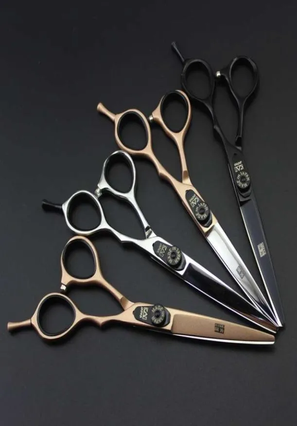 new arrival professional barber hair cutting scissors KASHO GF60 55 inch60 inch 6CR silverblackrose golden9604745